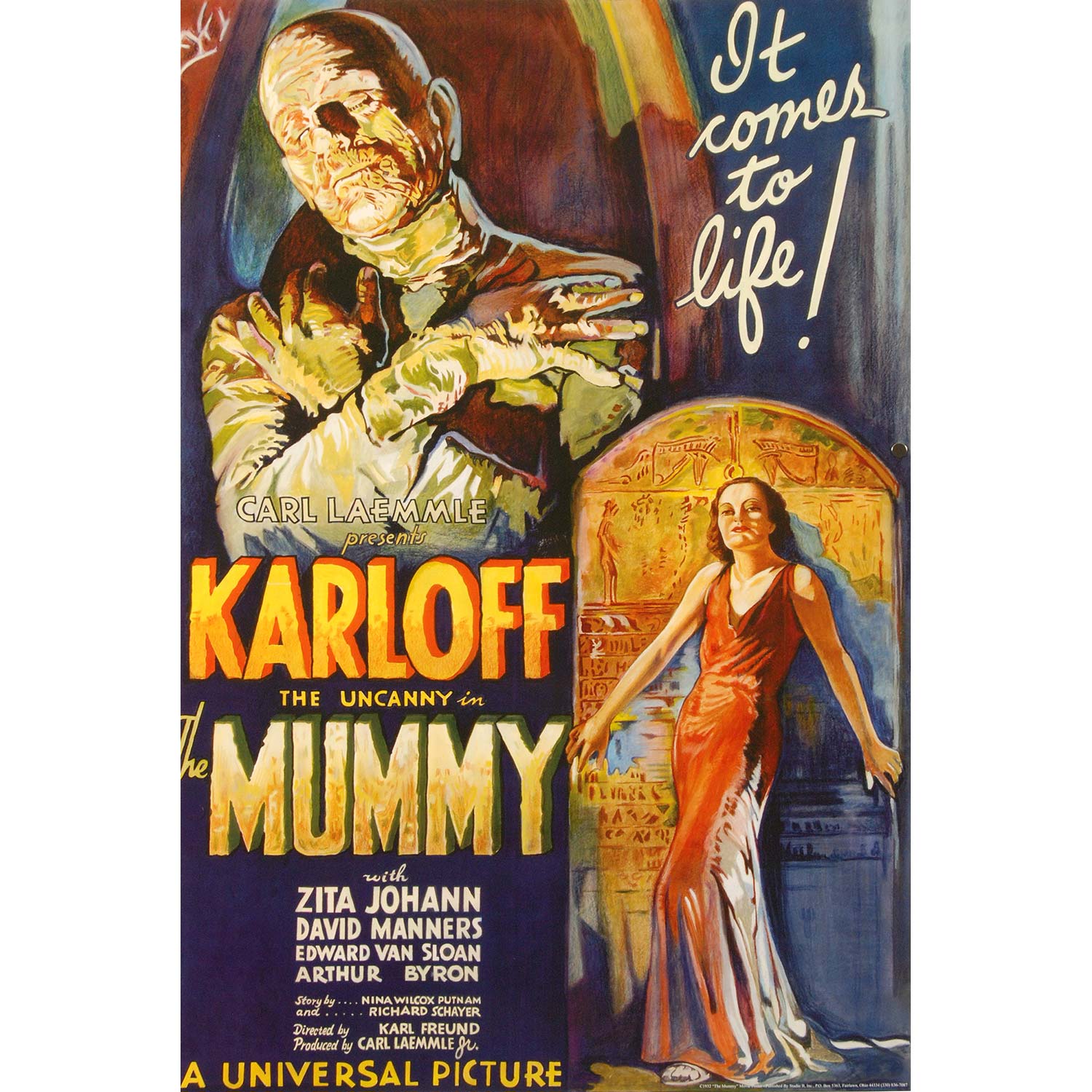 Mummy Movie Poster Domestic Poster