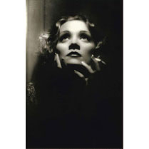 Marlene Dietrich Face Domestic Poster