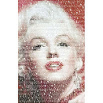 Marilyn Monroe Written Image Domestic Poster