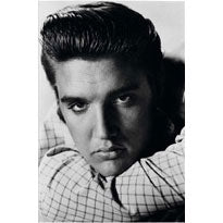 Elvis Presley Eyes Domestic Poster