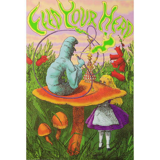 Alice In Wonderland Caterpillar Hookah Blacklight