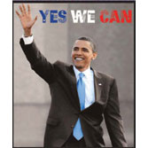 Obama Yes We Can Domestic Poster