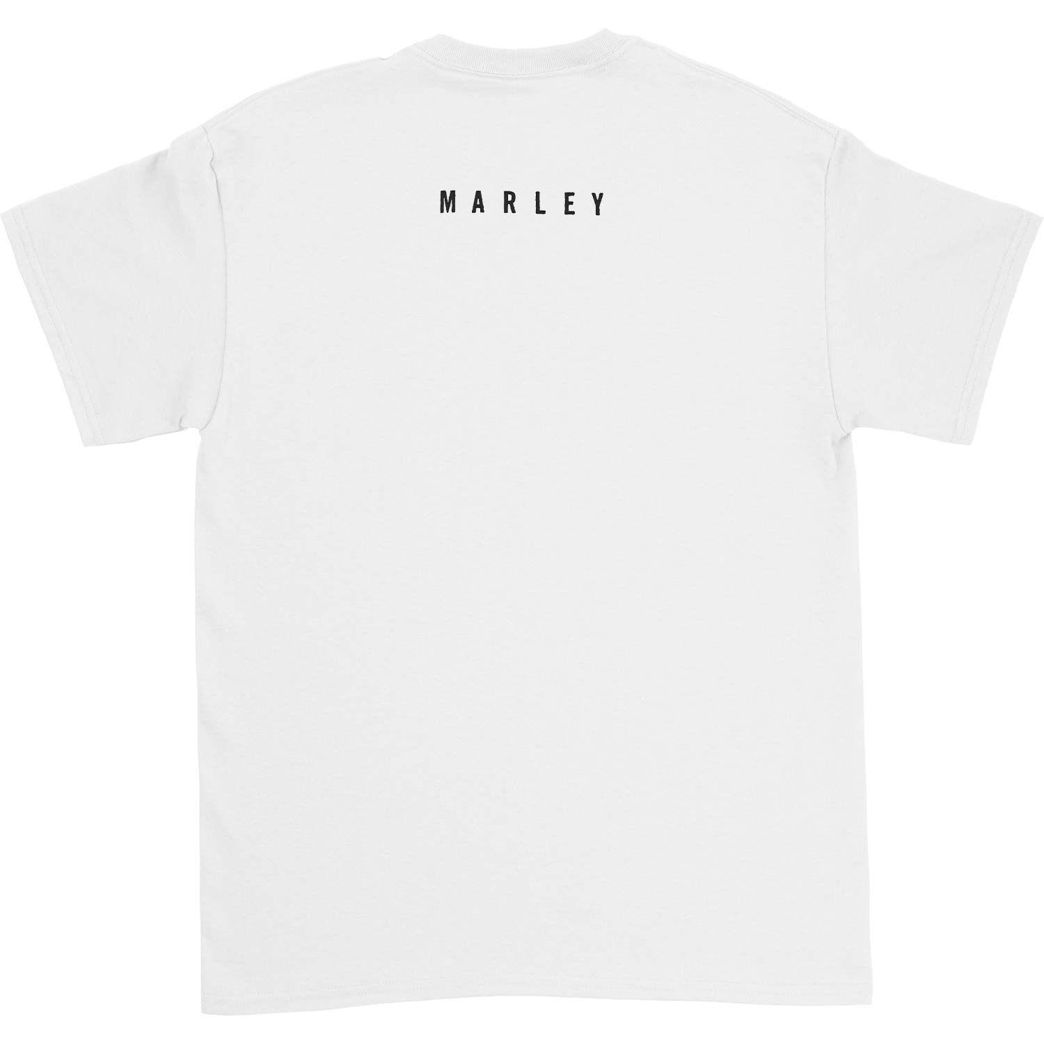 Bob Marley Glass Portrait T-shirt Back