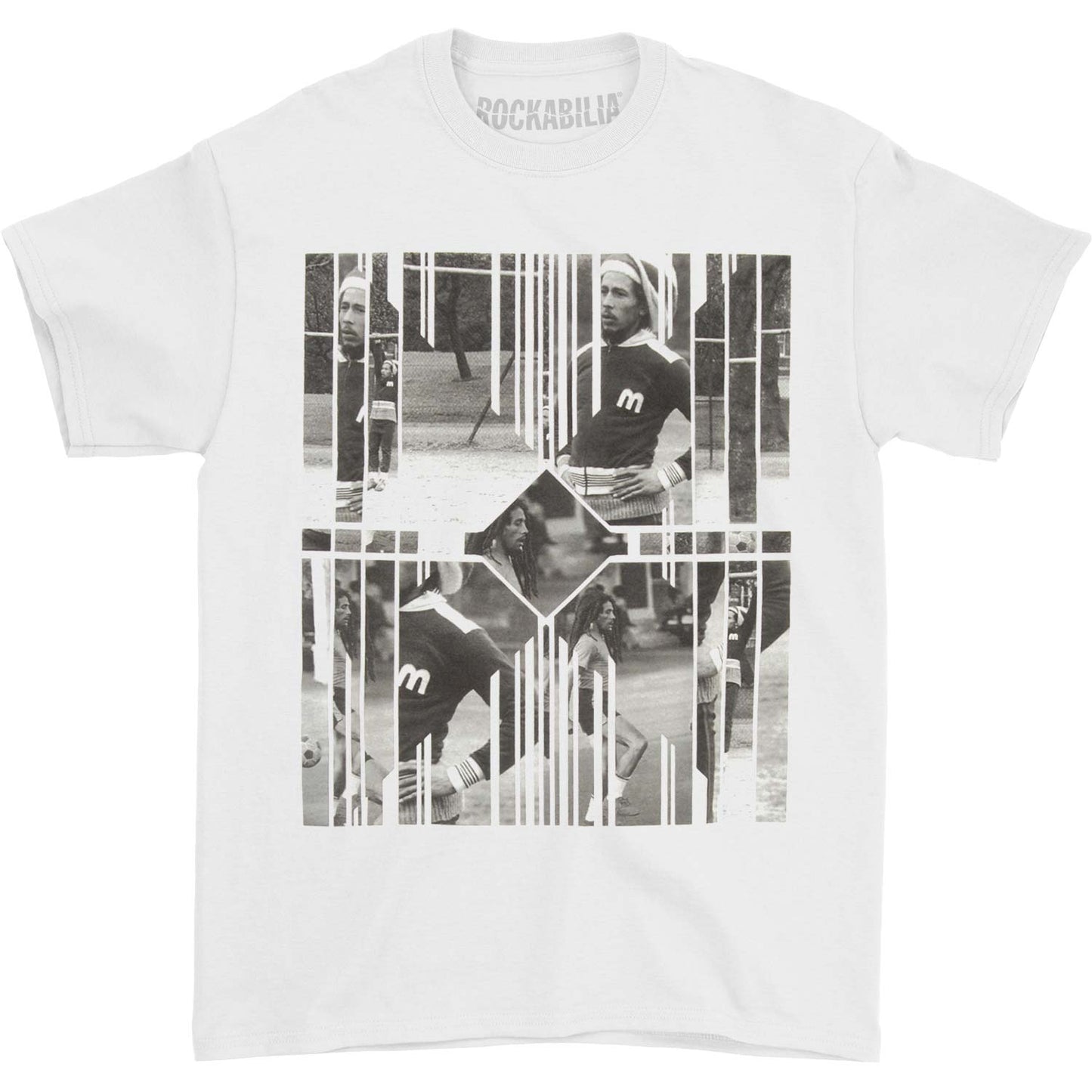 Bob Marley Collage Marley T-shirt Front