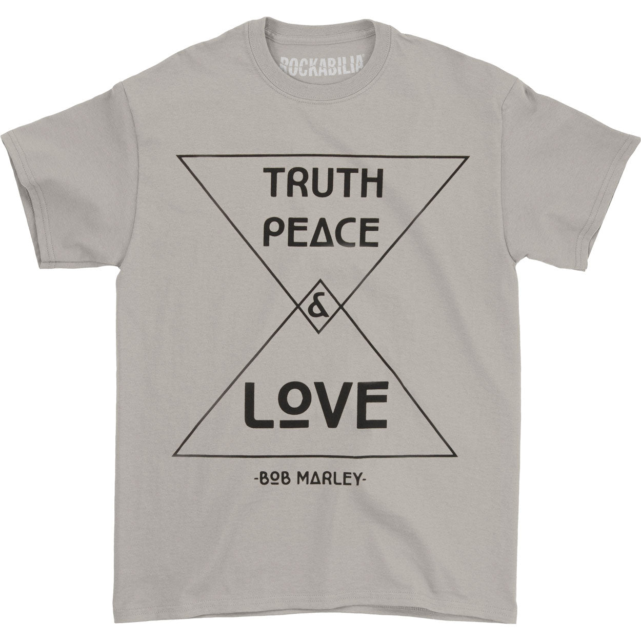 Bob Marley Triangle Love T-shirt Front