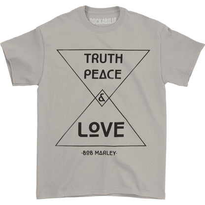 Bob Marley Triangle Love T-shirt Front
