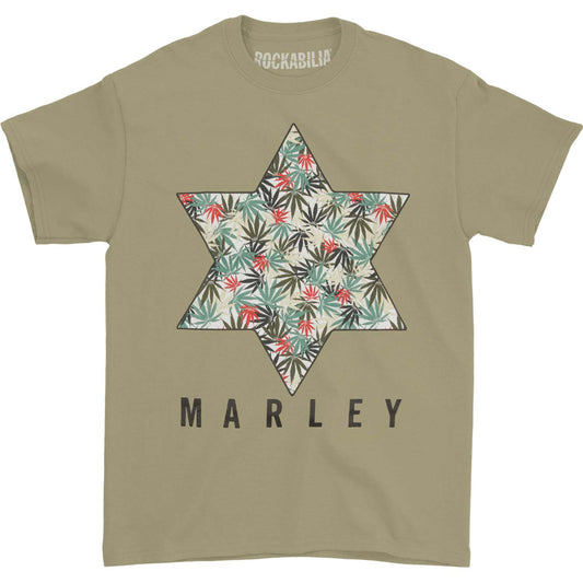 Bob Marley Leaf Star T-shirt Front