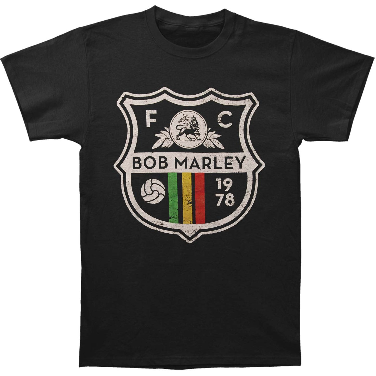Rasta Soccer Crest T-shirt