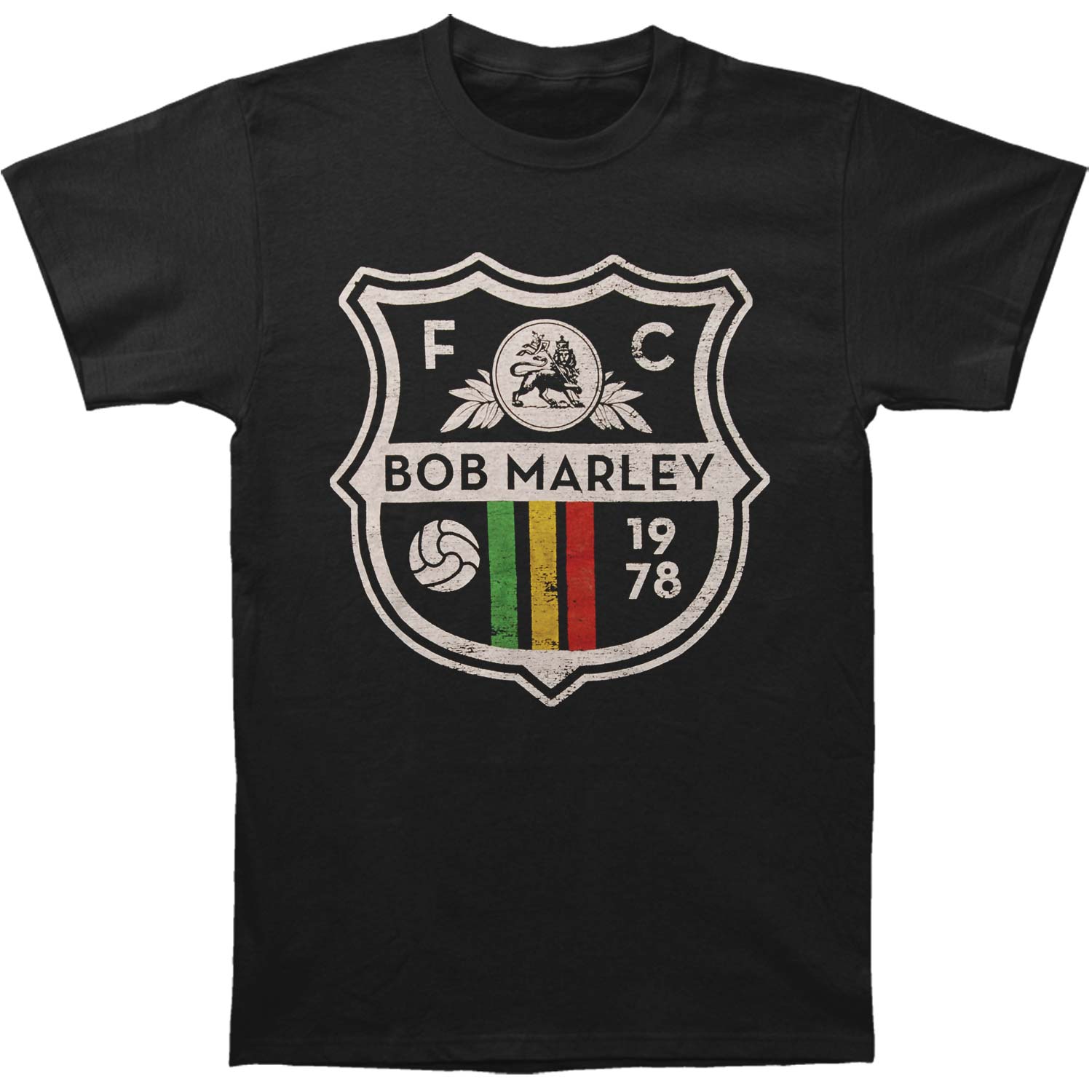 Rasta Soccer Crest T-shirt