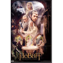 Hobbit Rivendell Domestic Poster