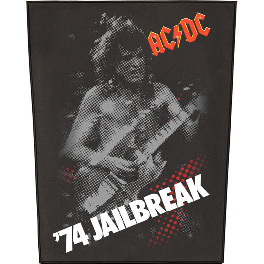 AC/DC 74 Jailbreak Back Patch Front