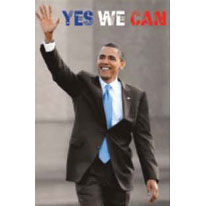 Obama Yes We Can Domestic Poster