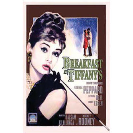 Breakfast At Tiffany's Color Domestic Poster