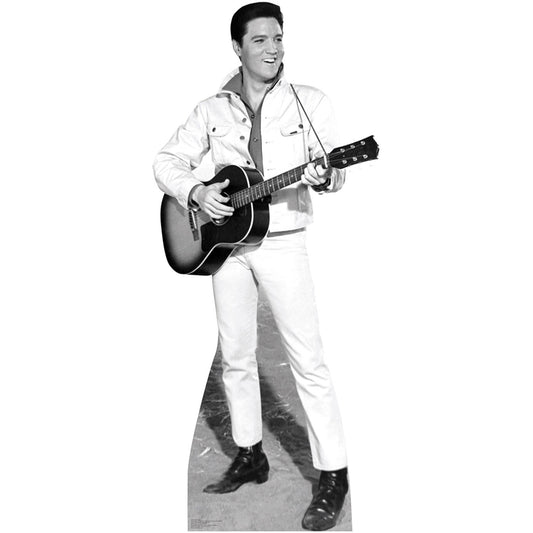 Elvis Presley B&W Jacket Standup Front