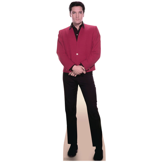 Elvis Presley Red Jacket Standup Front