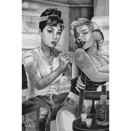 Marilyn Monroe Audrey/Marilyn Domestic Poster