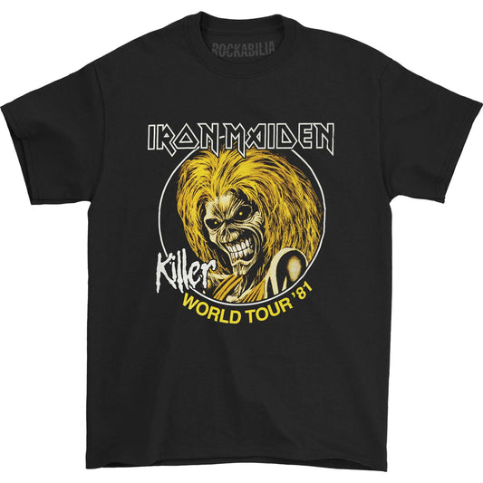 Iron Maiden Killer World Tour 81 T-shirt Front
