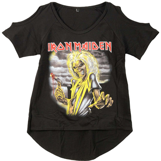 Iron Maiden Killers Girls Jr Fashion Top Front