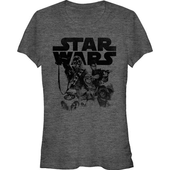 Star Wars Character Junior Top Front