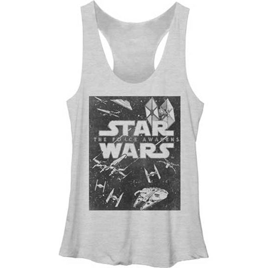 Star Wars Space Battle Womens Tank