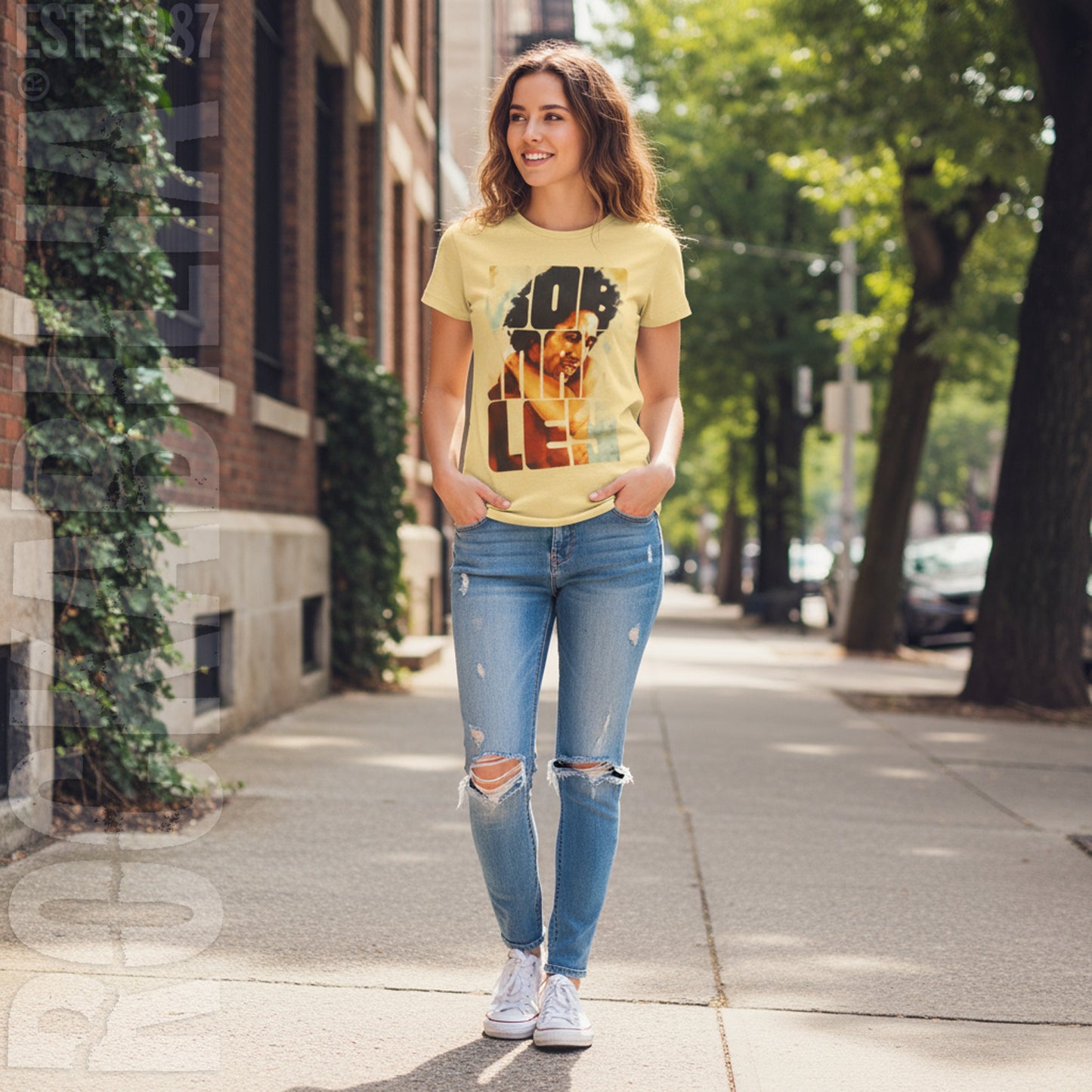 Bubble Letter Junior Top