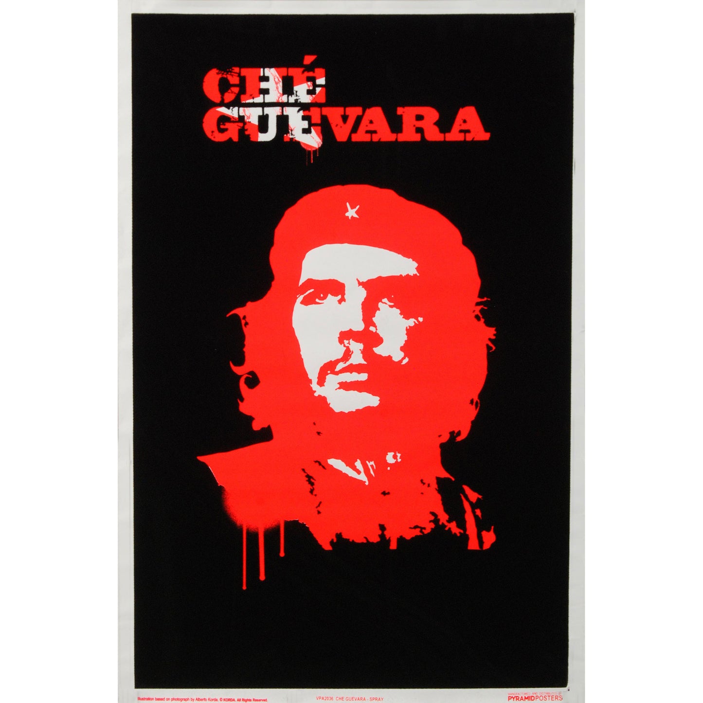 Che Guevara Face Blacklight