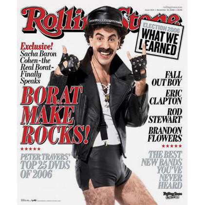 Borat Rolling Stone Cover Domestic Poster