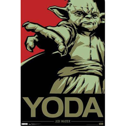 Star Wars Yoda Domestic Poster
