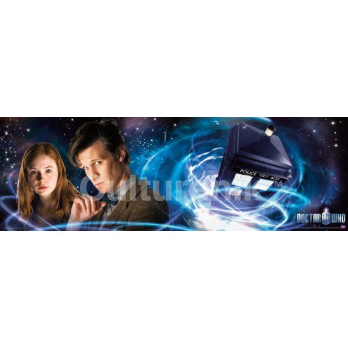 Doctor Who Characters Slim Print Poster Front