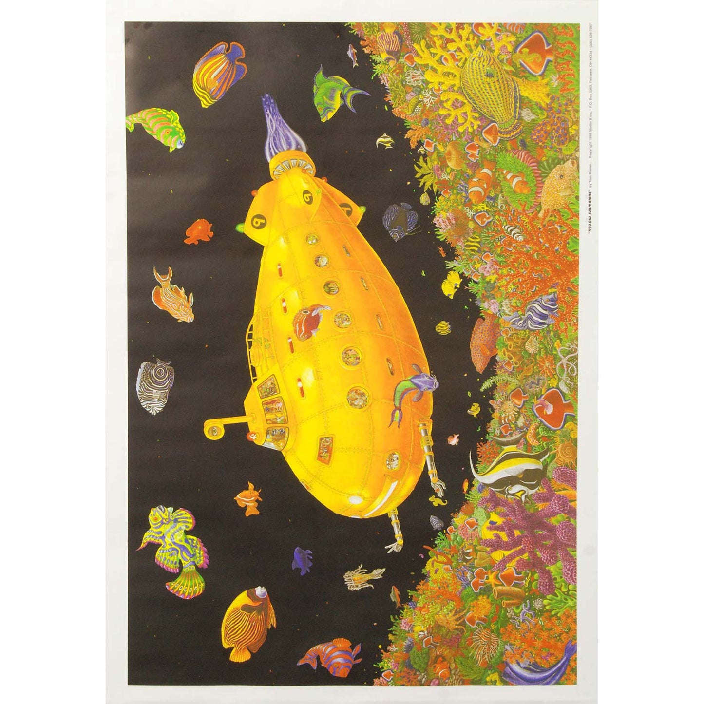 Tom Masse Yellow Submarine Blacklight