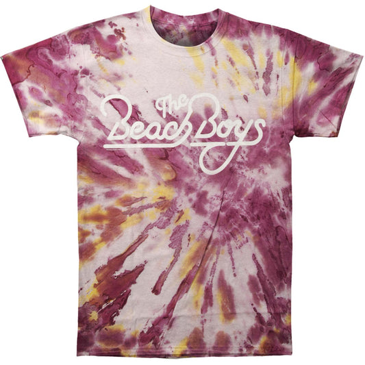 Beach Boys Classic Logo Tie Dye Tie Dye T-shirt Front