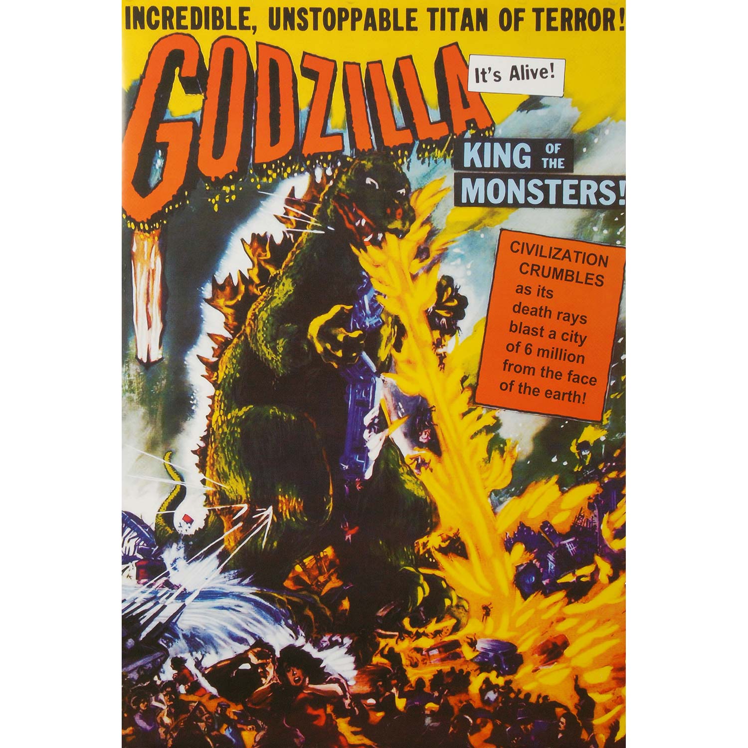 Godzilla King Of Monsters Domestic Poster