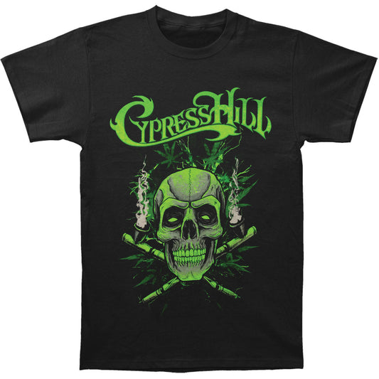 Cypress Hill Skull N Pipes T-shirt Front