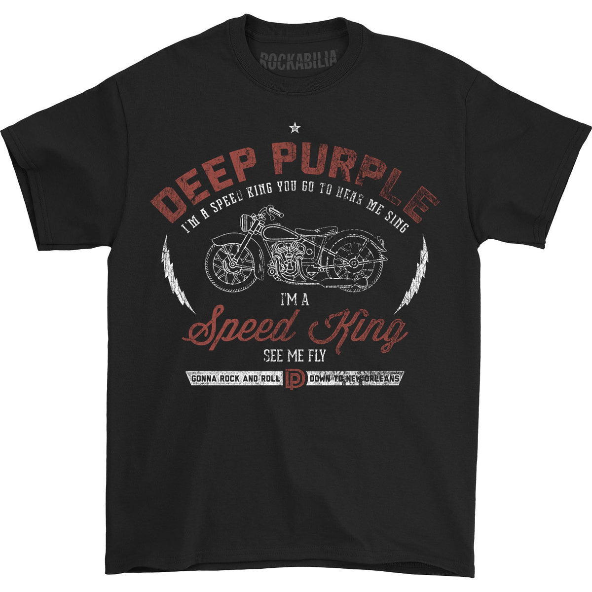 Deep Purple Speed King T-shirt Front
