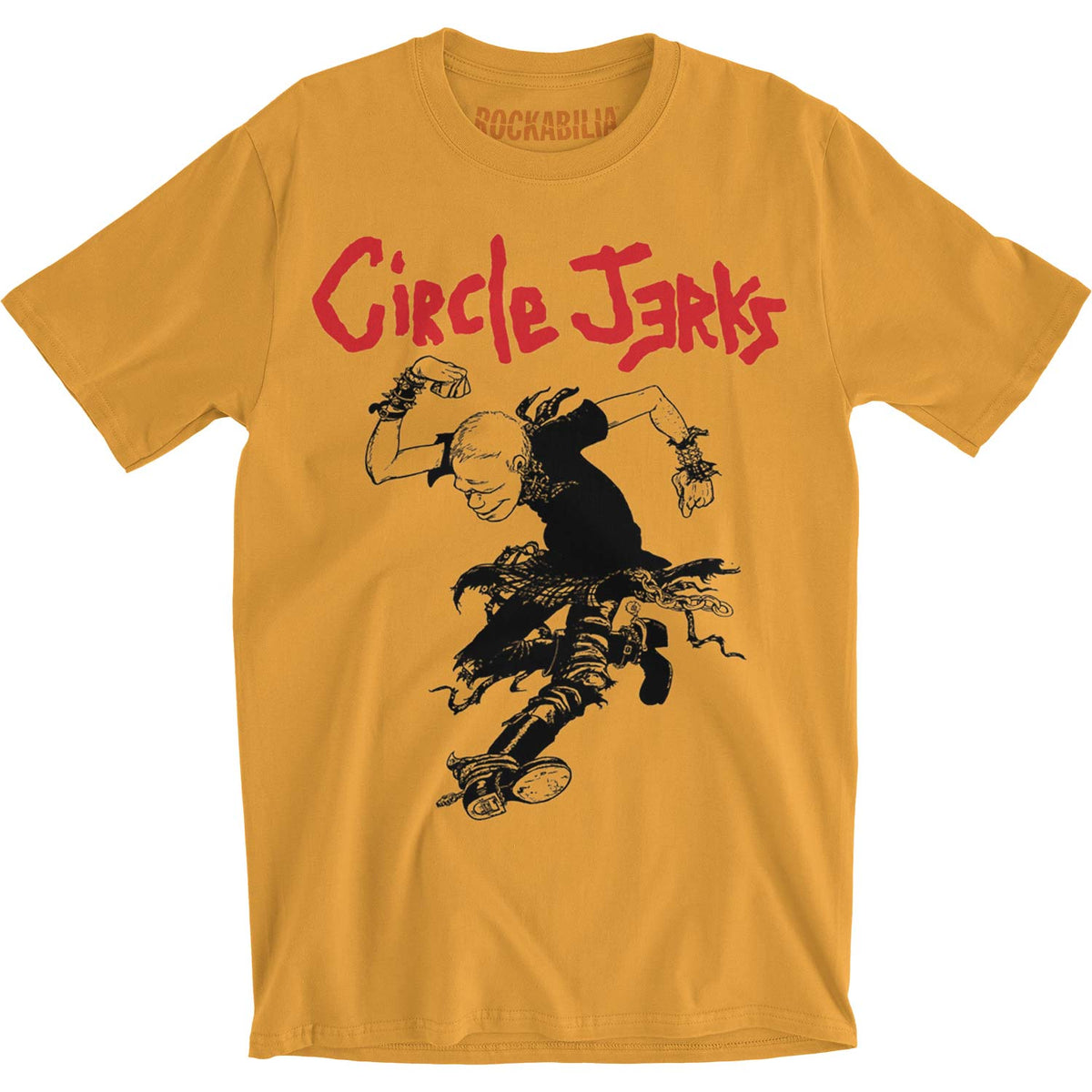 Circle Jerks Skank Man Slim Fit T-shirt Front