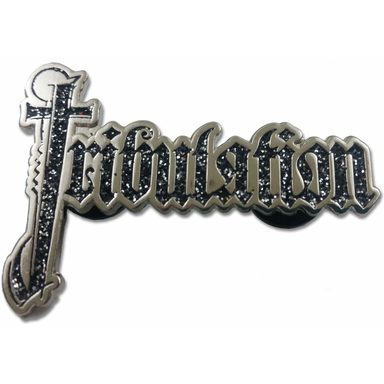 Tribulation Logo Enamel Pin Pewter Pin Badge