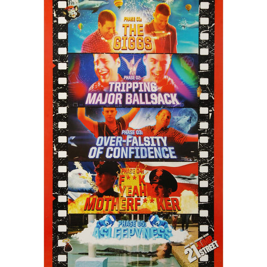 21 Jump Street Drug Phases Domestic Poster Front
