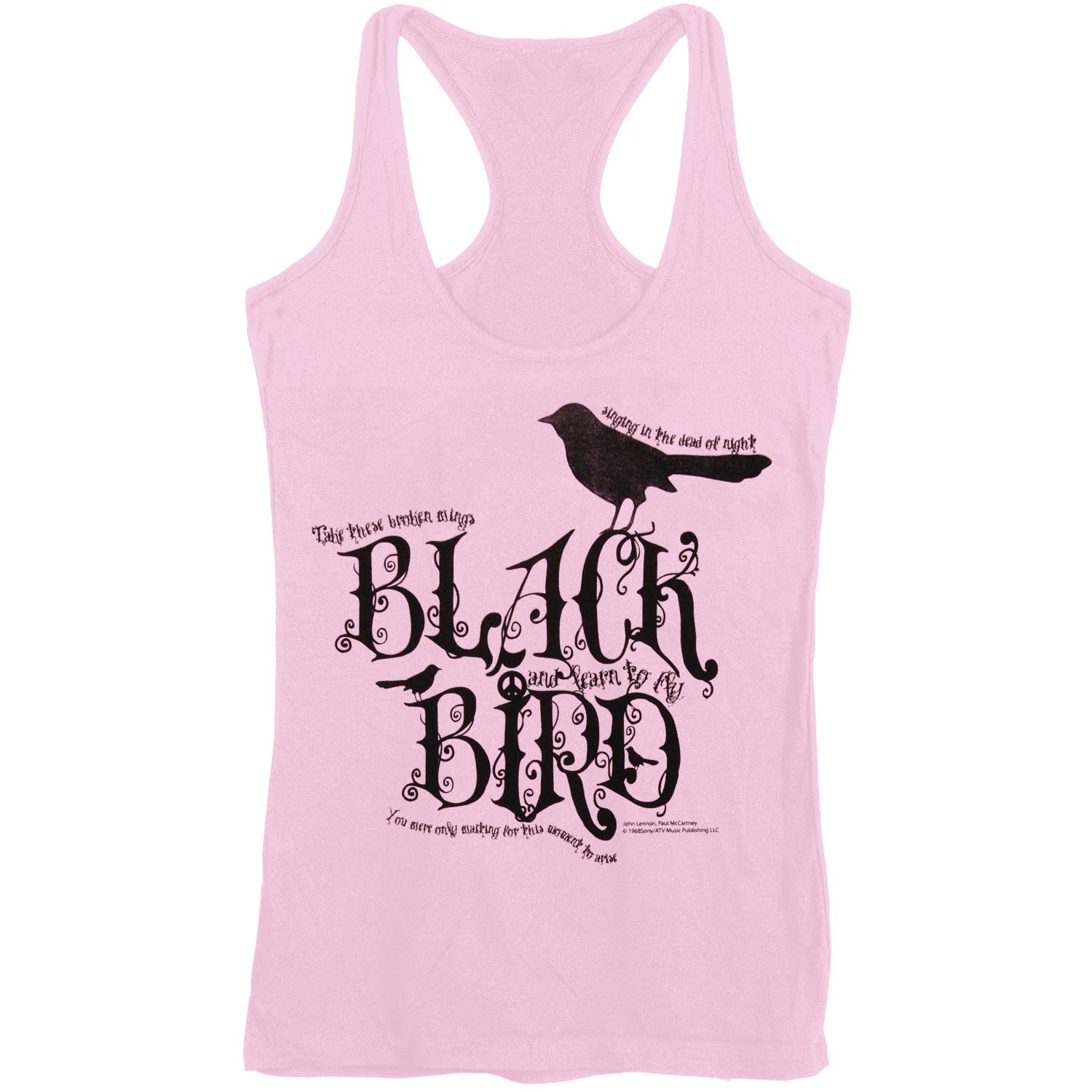 Black Bird Womens Tank
