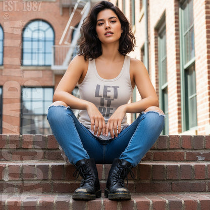 Let It Be Womens Tank