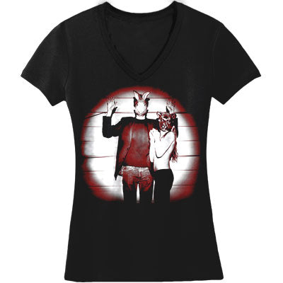 Bunny The Bear A Liar Wrote This Junior Top Front