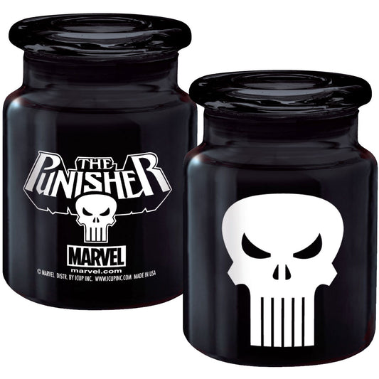 Punisher Skull Glassware Front