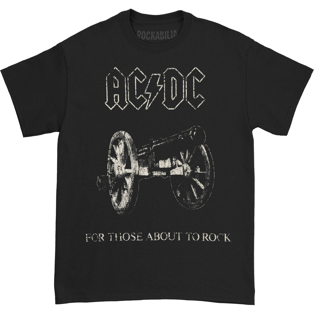AC/DC About To Rock T-shirt Front
