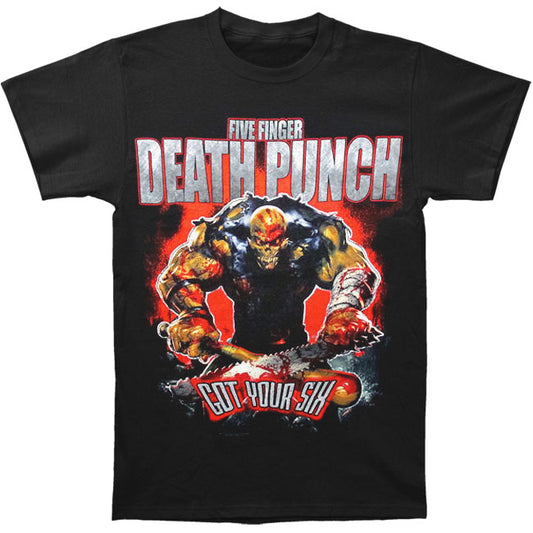 Five Finger Death Punch Five Finger Death Punch Got Your Six (Import) T-shirt