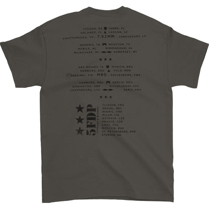 Five Finger Death Punch Locked & Loaded 2015 World Tour T-shirt Back