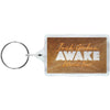 Awake Plastic Key Chain