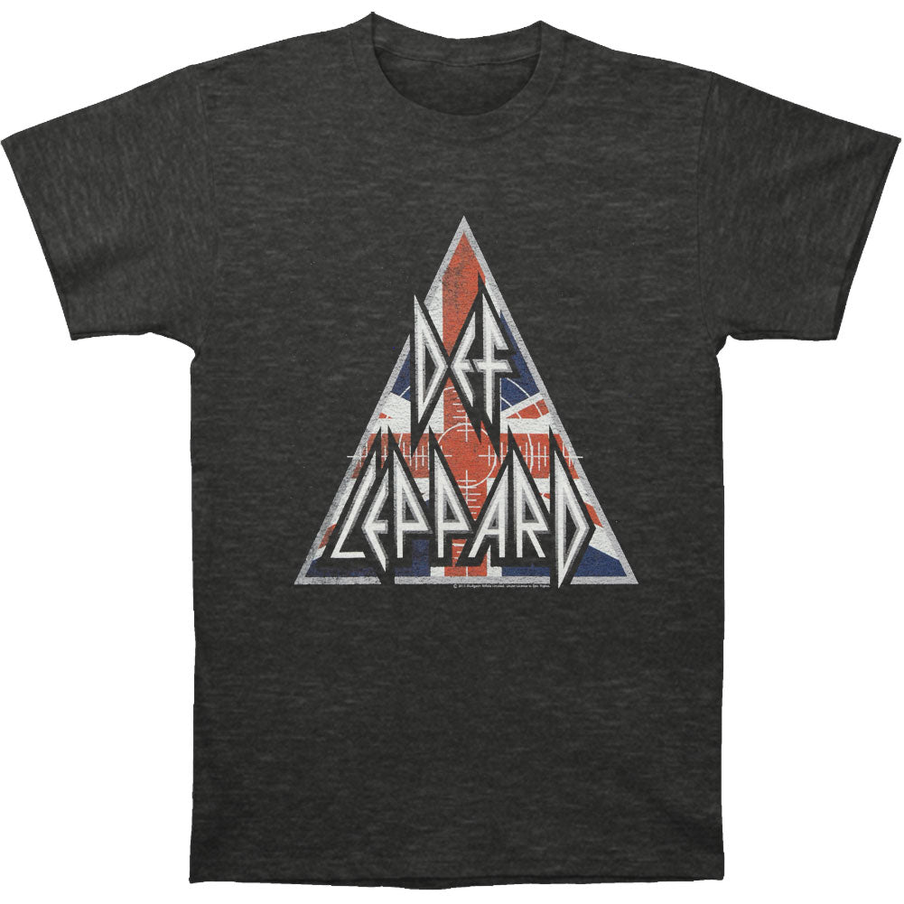 Def Leppard Brit Logo Slim Fit T-shirt Front