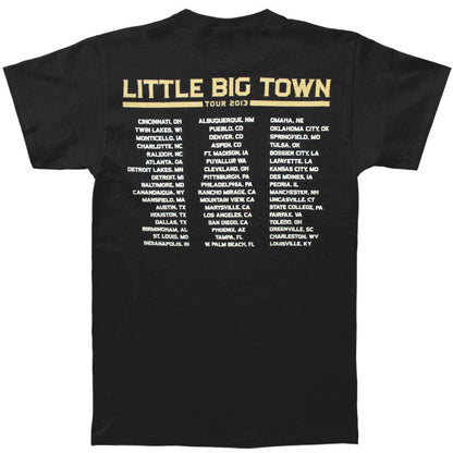 Little Big Town Photo Square 2013 Tour Slim Fit T-shirt