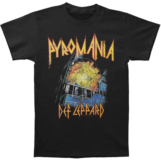 Def Leppard It's On Fire Slim Fit T-shirt Front