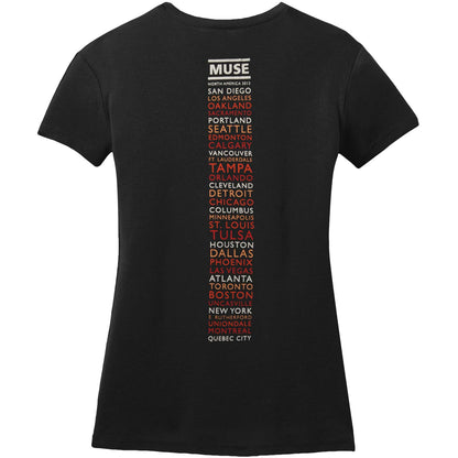 Muse The 2nd Law Tour Soft Junior Top Back