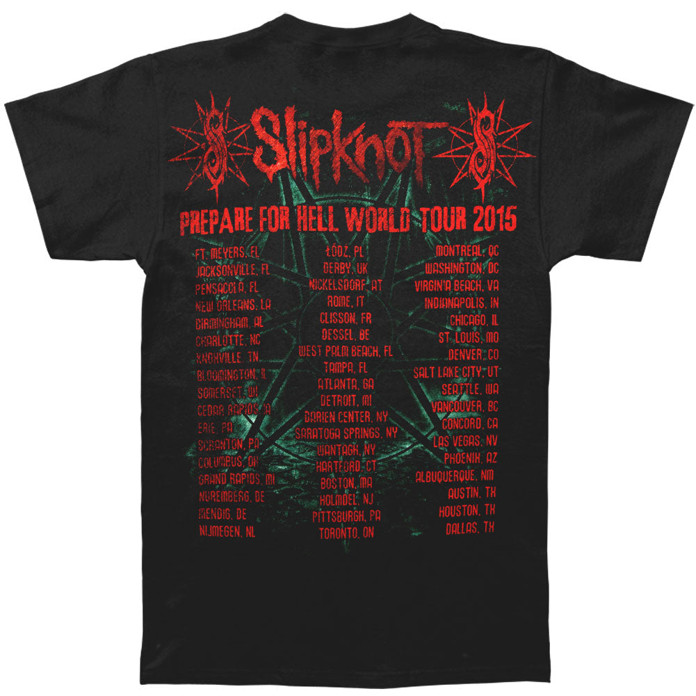 Slipknot Crow 2015 World Tour T-shirt